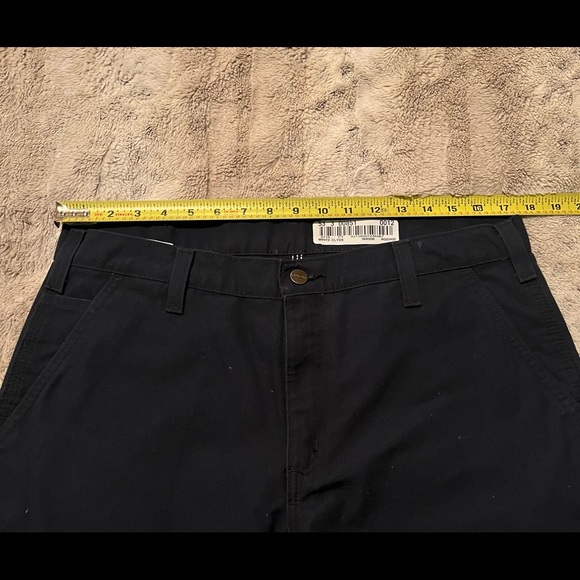 Carhartt Men’s Pants Blue 34x30 dungaree fit NWT - Picture 7 of 8